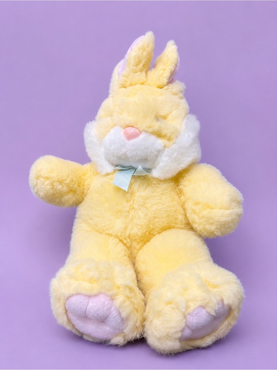 Other - Plush Yellow Bunny Stuffed Animal - Soft Easter Bunny